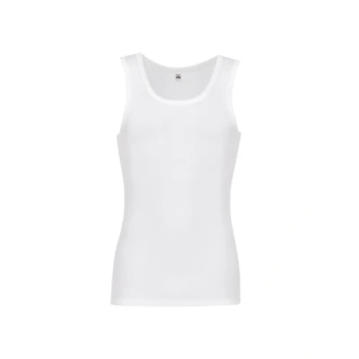 Abbildung von Trigema Herren 6624002 Unterhemd, Weiß (Weiss 001), Medium (Herstellergröße: 6) (2er Pack)