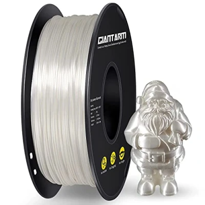 Abbildung von 3D Drucker Filament PLA, GIANTARM 1,75, Maßgenauigkeit +/ 0,03 mm, 1 kg Spule Druck für Drucker, Weiß