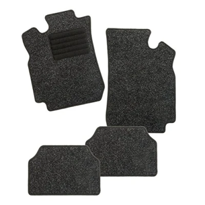 Abbildung von CarFashion BasicRips B02, Auto Fussmatte mit Einfachrippe in anthrazit, vorne und hinten, ohne Mattenhalter für Lancia Y, Baujahr 07/2011 00/0000
