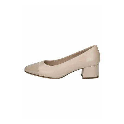 Abbildung von CAPRICE Damen Pumps Kleiner Absatz Elegant, Beige (Beige Comb), 38 EU