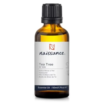 Abbildung von Naissance Teebaumöl (Nr. 109) 50ml Naturreines Ätherisches Öl 100% für Naturkosmetik, Aromatherapie, Duftlampe Duftöl Aroma Diffuser