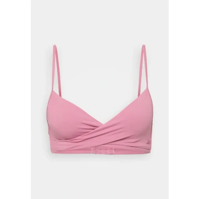 Abbildung von Roxy Beach Classics WRAP Bikinitop, Damen, Größe: XS, Heather rose
