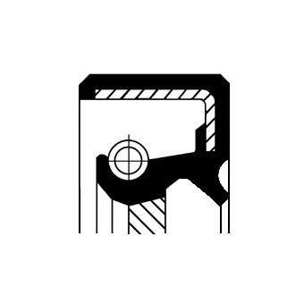 Abbildung von CORTECO 49369513 Wellendichtring, Differential OPEL: Agila B