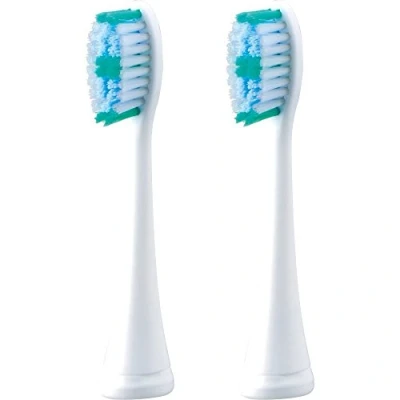Abbildung von Panasonic WEW0936 Multifunktionsbürste 2er Pack Ersatzbürsten Aufsteckbürsten Bürstenköpfe für Schallzahnbürste EW DL83 (WEW0936W830)