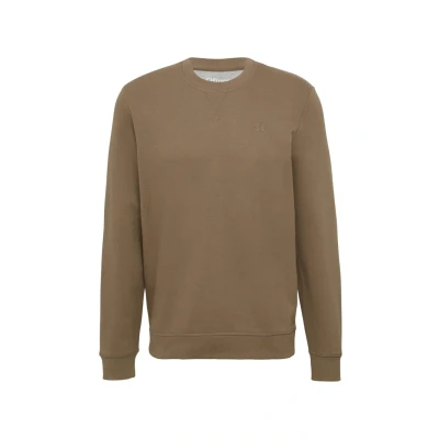 Abbildung von s.Oliver Crew Neck Sweatshirt aus Baumwollmix mit Logo Stickerei Sandstein XL