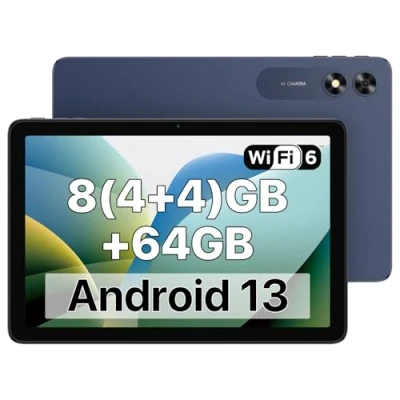 Abbildung von UMIDIGI Android Tablet 13,Tablet 10.1 Zoll 2024 Newest, G2 Tab Tablet,WiFi 6/BT5.0,8GB(4+4)+64GB/TF 1TB,Android Tablet,RK3562 Quad Core,6000mAh,1280 * 800IPS,8MP Kamera,Google GMS,Grau