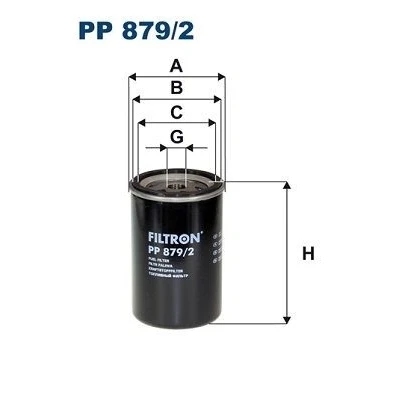 Abbildung von Kraftstofffilter FILTRON PP879/2