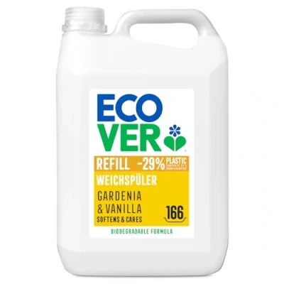 Abbildung von Ecover Flüssiger Weichspüler Refill, Gardenia und Vanilla, 5L