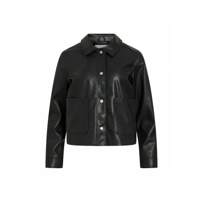 Abbildung von Vila Lederimitatjacke »VIHELLIUM SHORT JACKET NOOS«