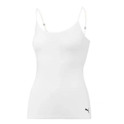 Abbildung von Puma Camisole 1 PACK Unterhemd/shirt, Damen, Größe: Small, White