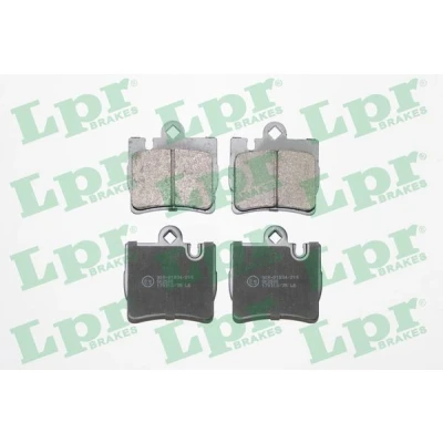 Abbildung von LPR 05P905 Bremsbelagsatz MERCEDES BENZ: S Class Saloon