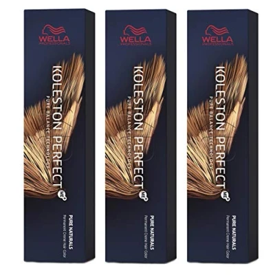 Abbildung von 3er Wella Koleston Perfect ME+ 2/0 Schwarz 60 ml