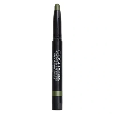 Abbildung von GOSH Mineral Waterproof Eye Shadow I drehbarer Lidschatten Stift mit cremiger Textur für einfaches Auftragen und intensives Farbergebnis wasserfest, langanhaltend &amp; parfümfrei 013 Olive Green