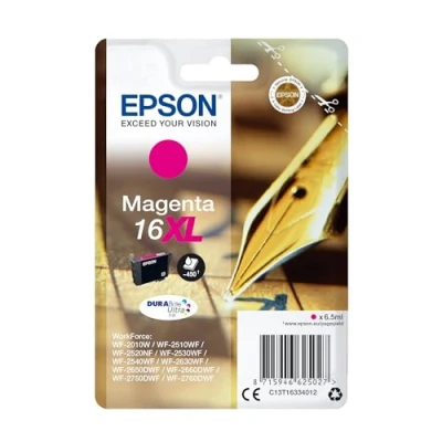 Abbildung von Epson Original 16XL Tinte Füller (WF 2630WF, WF 2650DWF, 2660DWF, 2750DWF, 2760DWF), magenta