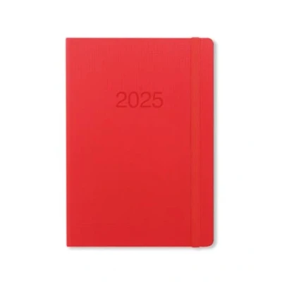 Abbildung von Letts of London Memo Terminplaner 2025, A5, Wochenansicht, Rot