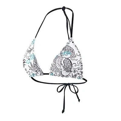 Abbildung von BECO Beermann GmbH &amp; Co. KG Damen Triangle Bikinioberteil, weiß/Bunt, 32