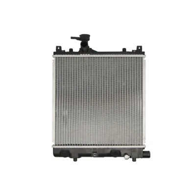 Abbildung von NRF 53430 Kühler, Motorkühlung Aluminium 350 348 25 Kühlrippen gelötet