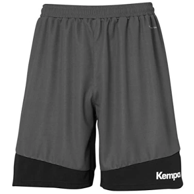 Abbildung von Kempa Herren Emotion 2.0 Shorts, Anthra/Schwarz, XXXL