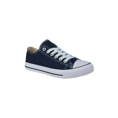 Abbildung von Elara Unisex Sneaker Textil Turnschuh Low top Chunkyrayan 089 A E 4 E6 Navy 39