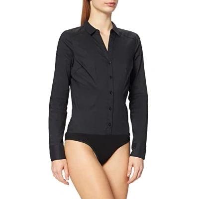 Abbildung von Vero Moda Vmlady G String Hemdbluse, Damen, Größe: XL, Black
