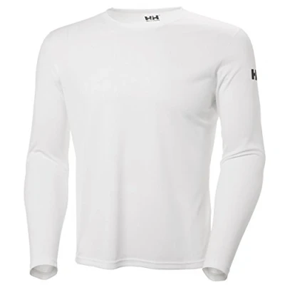 Abbildung von Helly Hansen Herren HH Tech Langarm Crew Funktionsshirt, M, Weiß