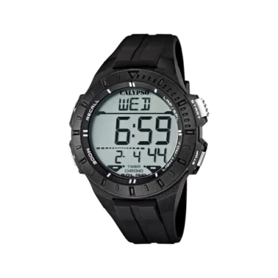 Abbildung von Calypso Herren Armbanduhr Chronograph Digital Quarz Plastik K5607/6