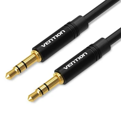 Abbildung von VENTION 3,5mm AUX Kabel, Stecker auf Klinkenkabel Stereo Audio Kabel für Autoradios, Smartphones, Lautsprecher, Kopfhörer usw. （0.5M）