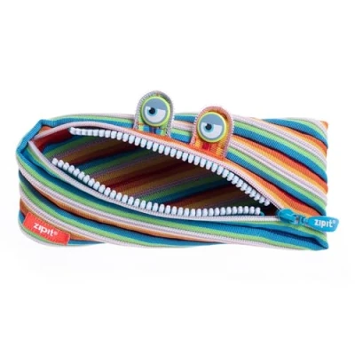 Abbildung von ZIPIT Monster Federmäppchen für Kinder Großes Mäppchen die Schule Etui Jungen und Mädchen Federmappe Bunt
