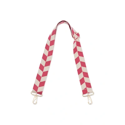 Abbildung von Expatrié Jeanne Shoulder Strap Reisezubehör, Damen, Größe: One Size, Herringbone pink
