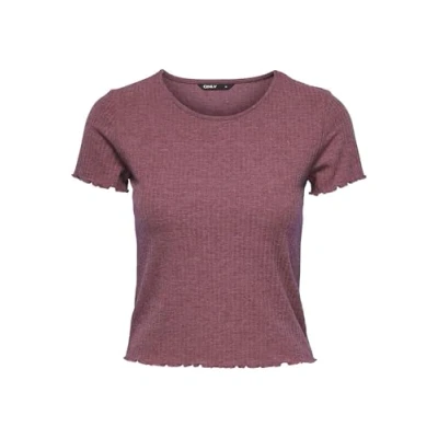 Abbildung von ONLY Damen Onlemma S/S Short Noos JRS Top, Rose Brown, X Small