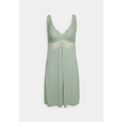 Abbildung von Lascana NEGLIGEÉ Nachthemd, Damen, Größe: 36/38, Jade