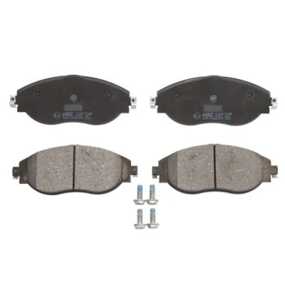 Abbildung von ABE C1W077ABE Bremsbelagsatz Vorderachse mit akustischer Verschleißwarnung Bremssattelschrauben VOLKSWAGEN: Tiguan Allspace, Arteon