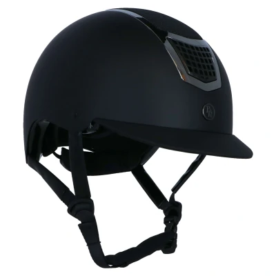 Abbildung von BR Reithelm Lambda Glitter Schwarz/Gunmetall 53/55