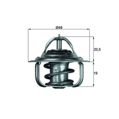Abbildung von MAHLE ORIGINAL TX 5 88D Kühlwasserthermostat 88 48 mit Dichtung FORD: ORION 2, Granada, Escort 6