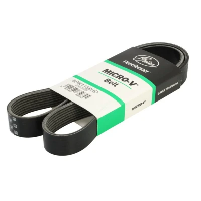 Abbildung von GATES 8PK1158HD Keilrippenriemen 1158 8 Polyester, EPDM (Ethylen Propylen Dien Kautschuk)
