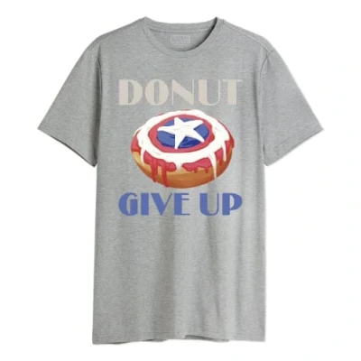 Abbildung von Marvel Herren Memarcots275 T Shirt, Grau meliert, XXL