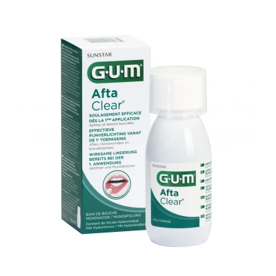 Abbildung von GUM AftaClear Mundspülung 120ml