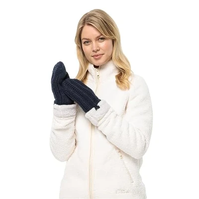 Abbildung von Jack Wolfskin Highloft W Fäustling, Damen, Größe: Medium, Night blue