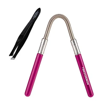 Abbildung von TWEEZERMAN Gesichtshaarentferner Smooth Finish, Inklusive Pinzette, Pink