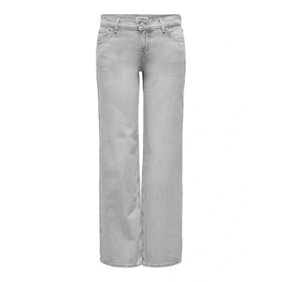 Abbildung von Only Damen Onlbrenda Low Wide DNM Cro117 Noos, Light Grey Denim, XS / 30L