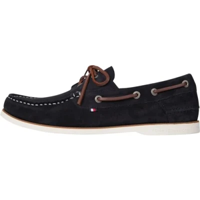 Abbildung von Tommy Hilfiger CORE Bootsschuh, Herren, Größe: 42, Desert sky Schuhe