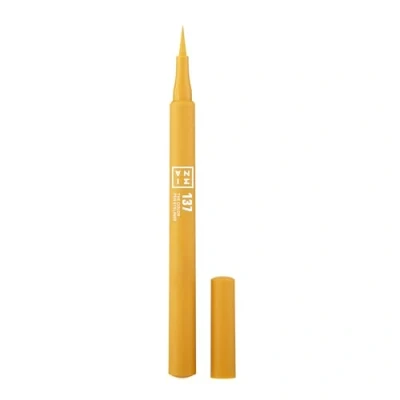 Abbildung von 3ina THE Color PEN Eyeliner Eyeliner, Damen, Größe: 1 ml, 137 yellow