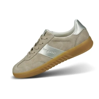 Abbildung von bugatti Sneaker low, Damen, Größe: 38, Sand/gold Schuhe