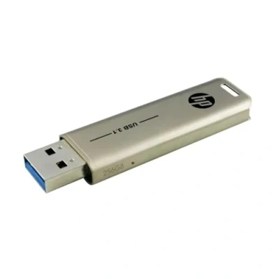 Abbildung von HP x796w USB 3.1 Flash Laufwerk 256 GB, Push and Pull Design, Metallic Finish