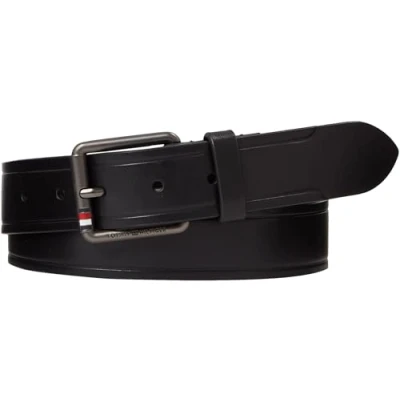 Abbildung von Tommy Hilfiger Casual Gürtel business, Herren, Größe: 115, Black