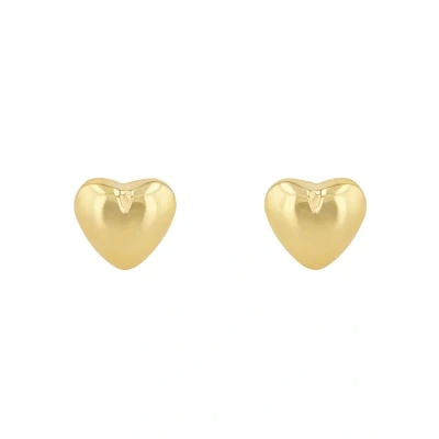 Abbildung von amor Heart Ohrringe, Damen, Größe: One Size, Gold coloured