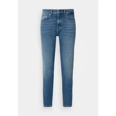 Abbildung von BOSS ONYX Jeans Slim Fit, Herren, Größe: 29x34, Medium blue
