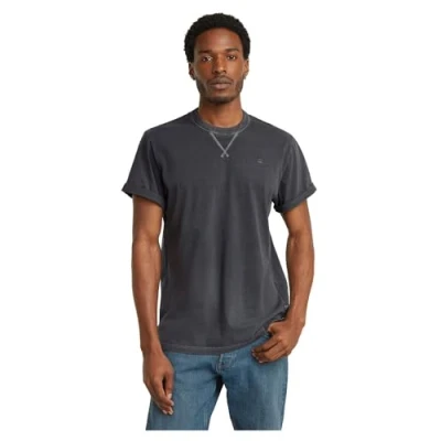 Abbildung von G STAR Nifous Tshirt basic grey, Herren, Größe: Medium, Grey