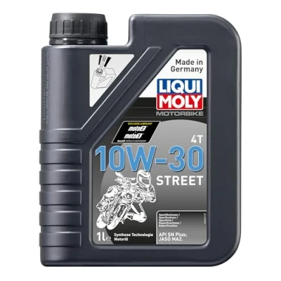 Abbildung von LIQUI MOLY Motorbike 4T 10W 30 Street 1 L Motorrad Synthesetechnologie Motoröl Art. Nr.: 2526