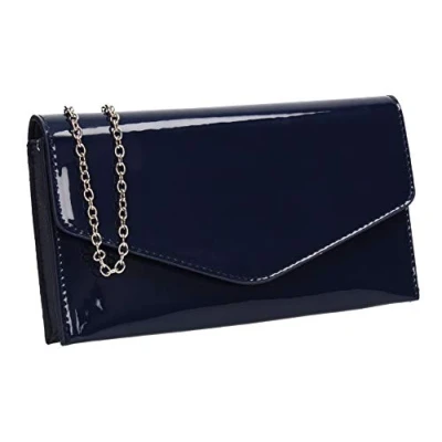Abbildung von SwankyswansEvieDamenClutchBlau (Navy Blue)3x12x24 Centimeters (W x H L)